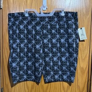 Terra & Sky Women’s Plus Biker Shorts, 9" Inseam